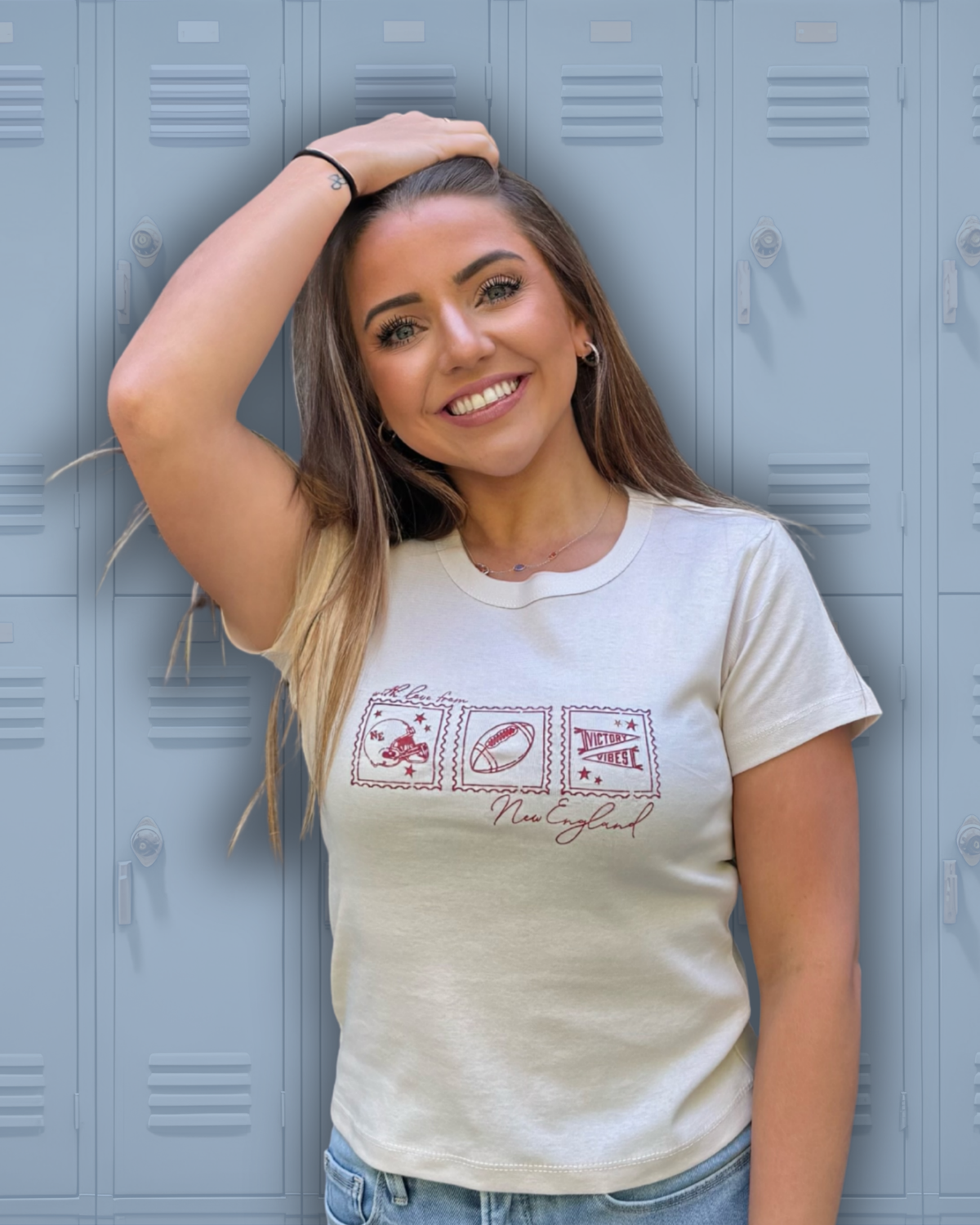 With Love Baby Tee | Cream