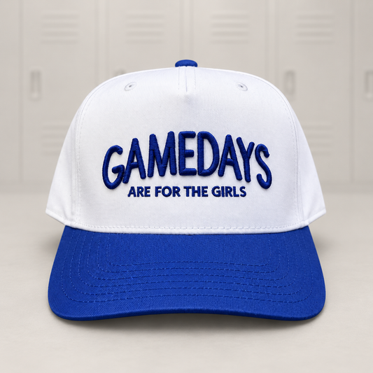 Gamedays Are for The Girls Trucker | Blue