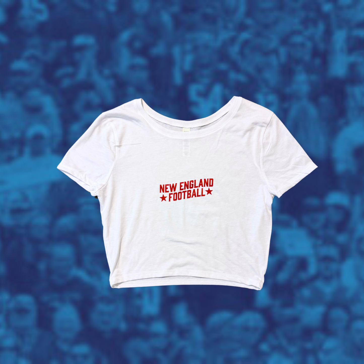 New England Football Crop Top