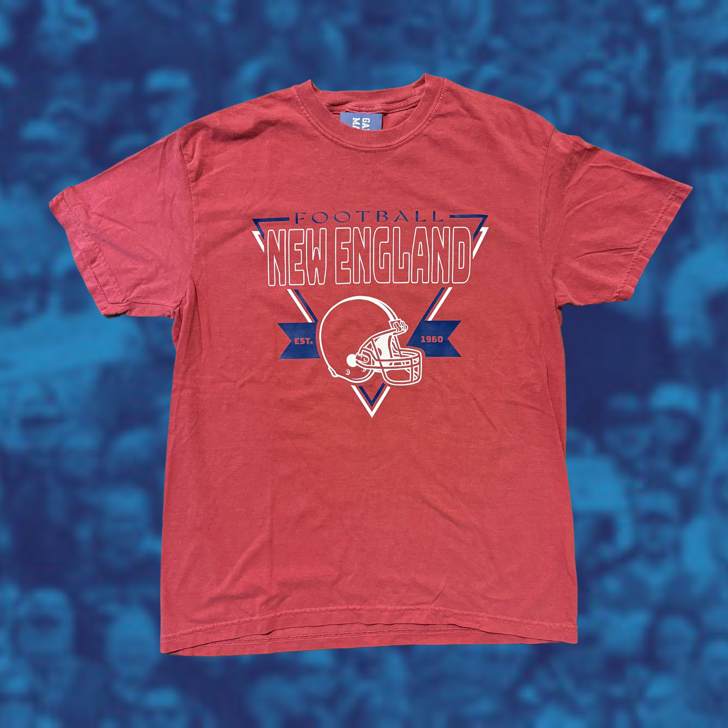 Retro New England Football Tee