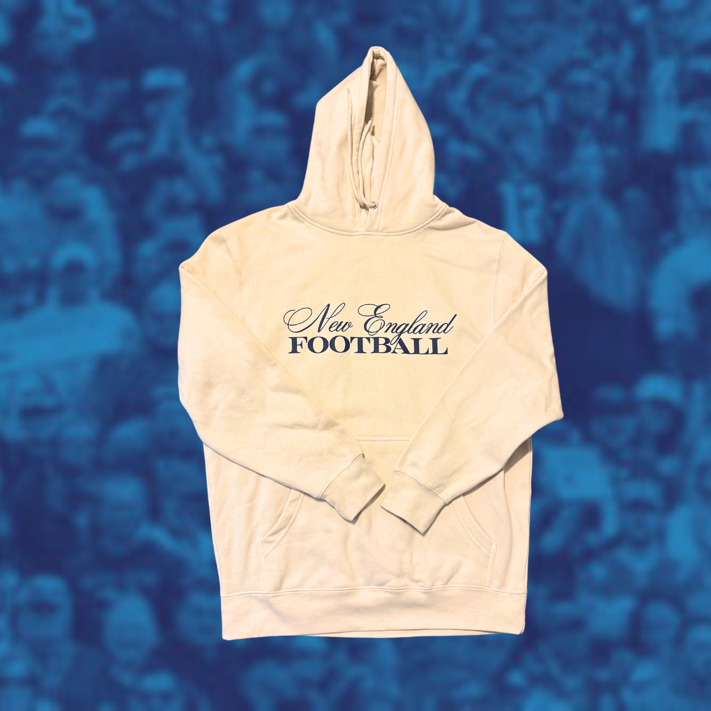 Cozy New England Football Script Sweatshirt