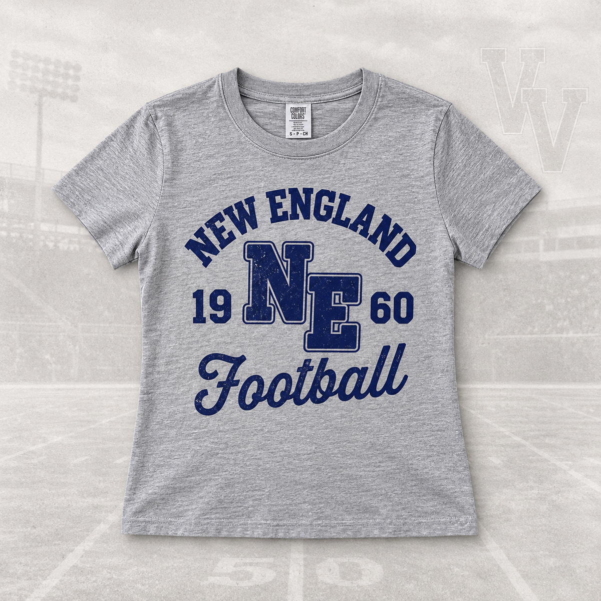 The Varsity Tee | Heather Grey