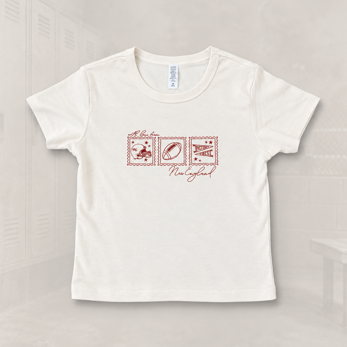 With Love Baby Tee | Cream